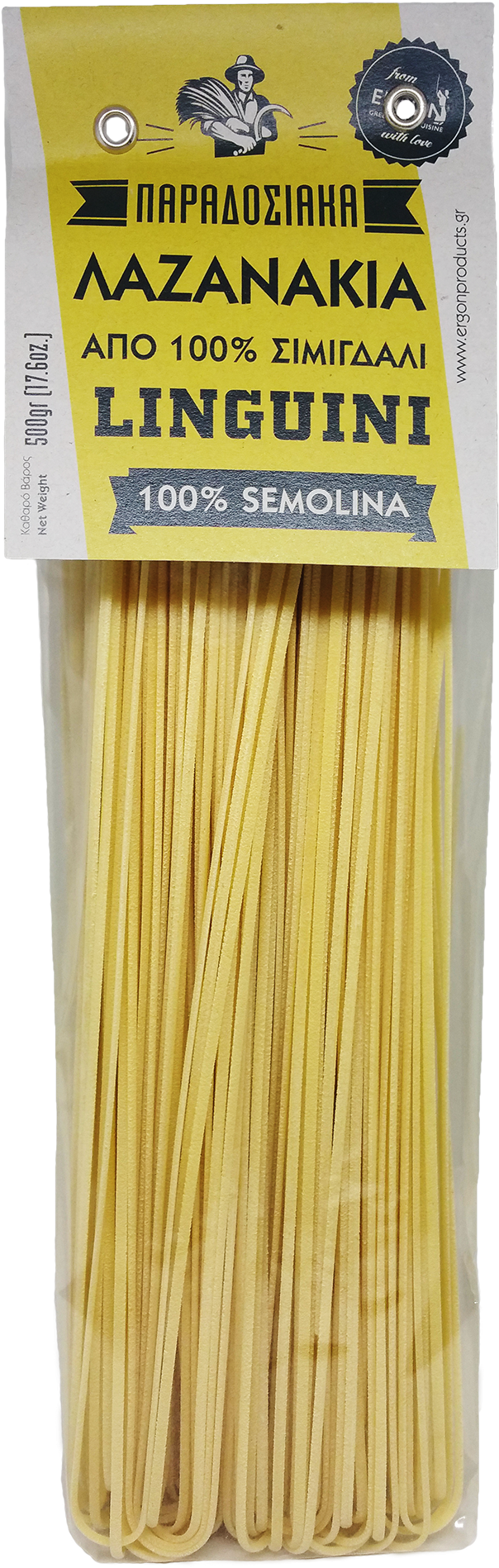 Linguine Pasta 500gr - Capellini (2160x2349), Png Download