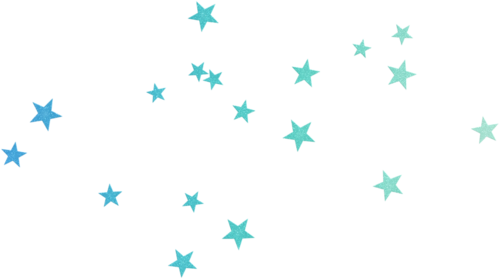 Scatter Png The Moon And Stars - Star Cake Toppers For Birthdays - Free