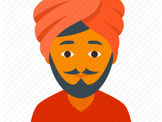 Indian Man Icon Png (640x480), Png Download