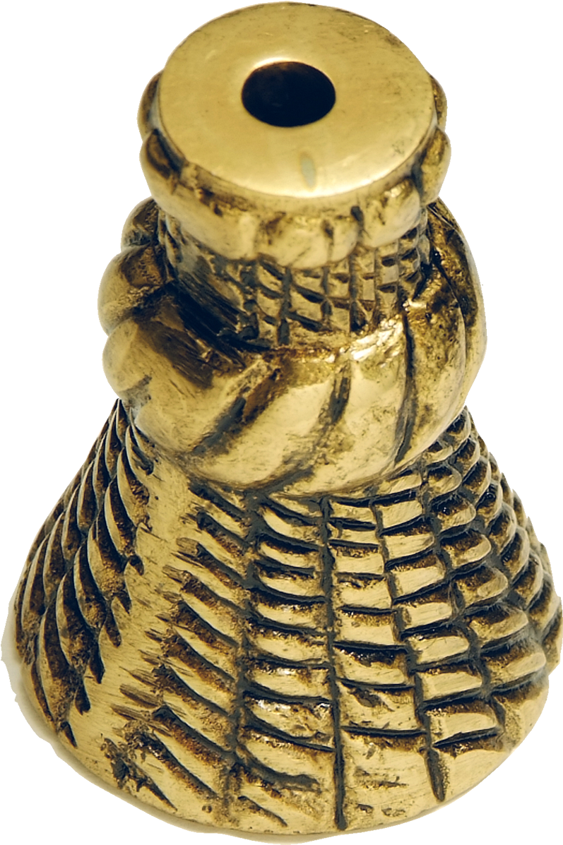 Brass Tassel Cord Weight, Diameter - Brass (1500x1500), Png Download