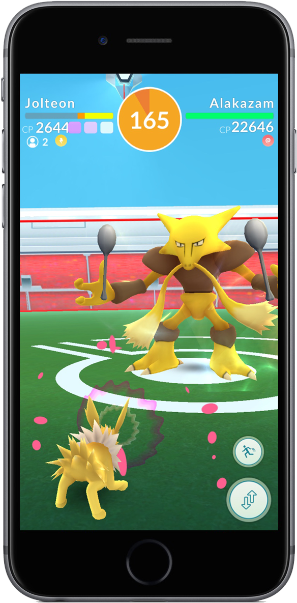 Download Pokemon Go Raid Battle PNG Image with No Background 