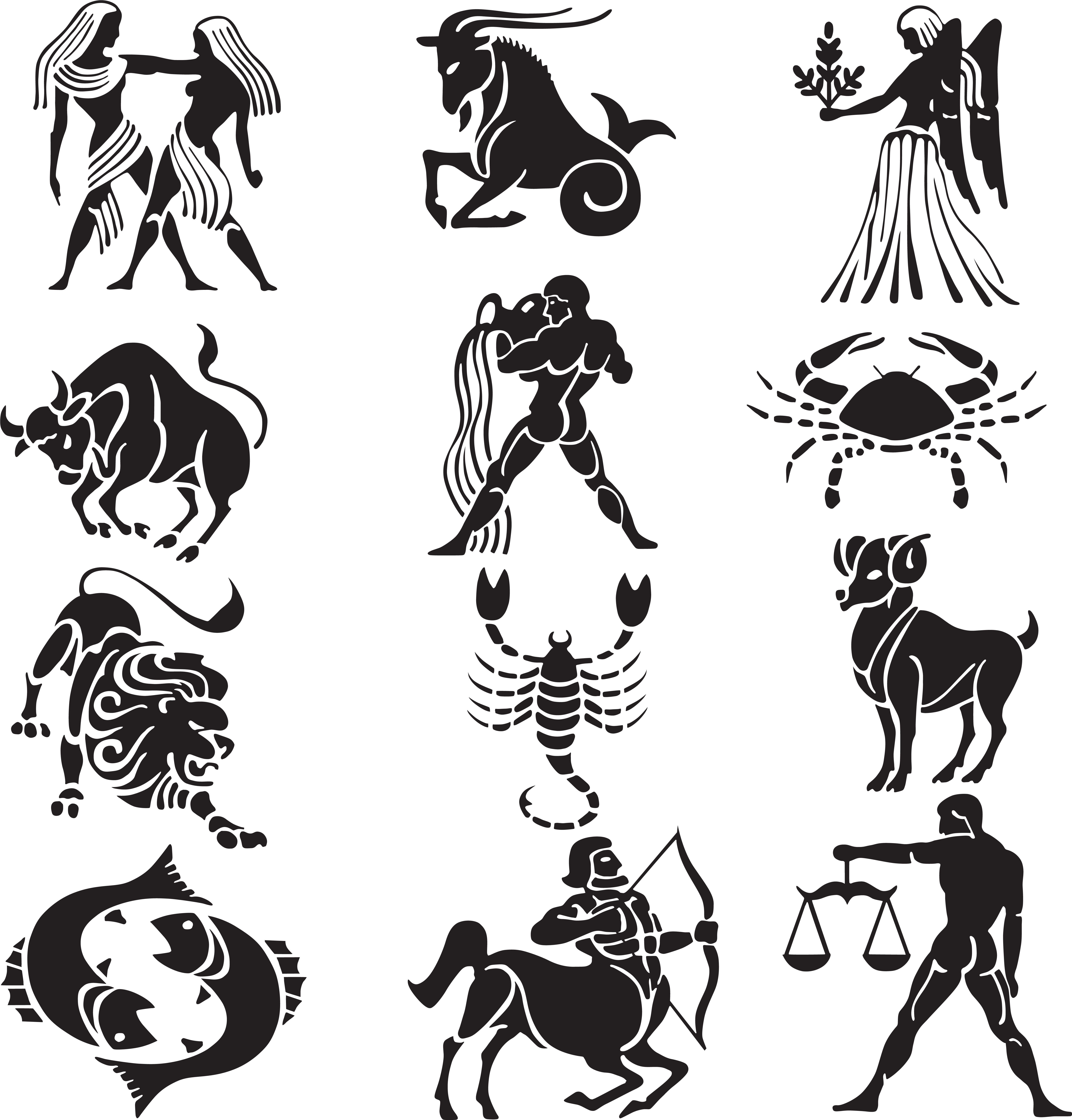 Zodiac Signs Transparent - Free Transparent PNG Download - PNGkey