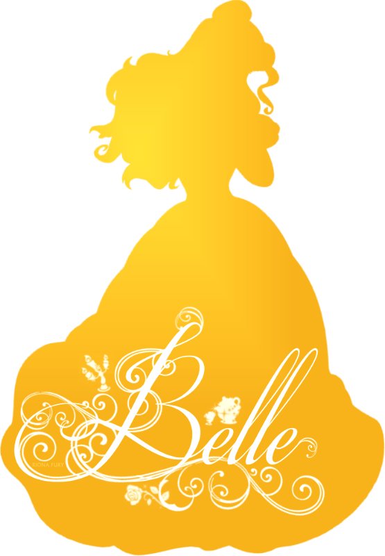 Disney Princess Belle Silhouette - Free Transparent PNG ...