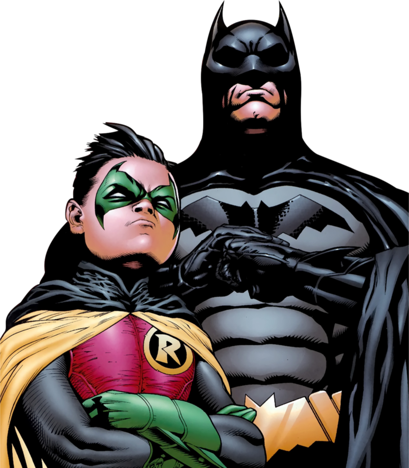 Download Batman And Robin Png Hd - Batman & Robin By Peter Tomasi & Patrick  Gleason PNG Image with No Background 