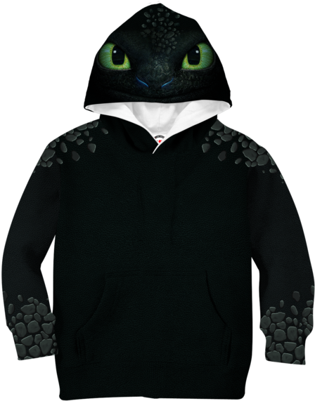 toothless hoodie kids