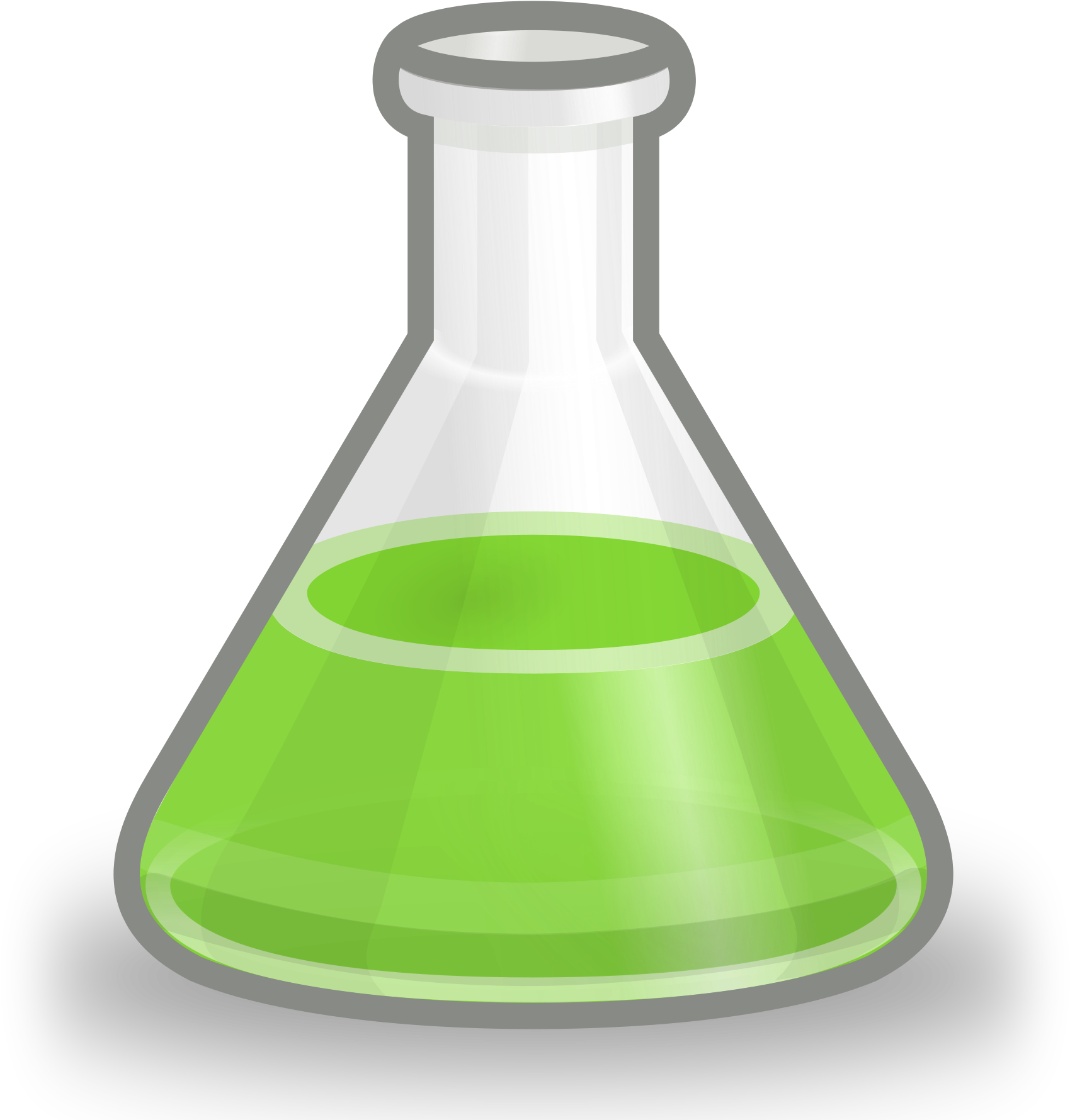 Download Open - Green Flask PNG Image with No Background - PNGkey.com