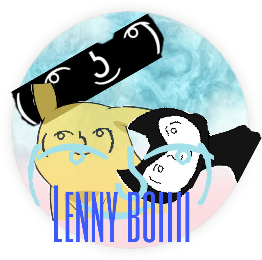 Download Lenny Sticker - Cartoon Png Image With No Background - Pngkey.com