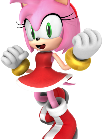 Sonic The Hedgehog Clipart Amy Rose - Sonic The Hedgehog 4 Amy - Free ...