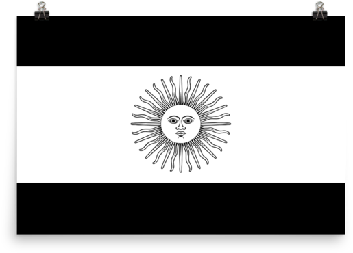 Download Argentina Flag Wall Art Circle Png Image With No Background Pngkey Com
