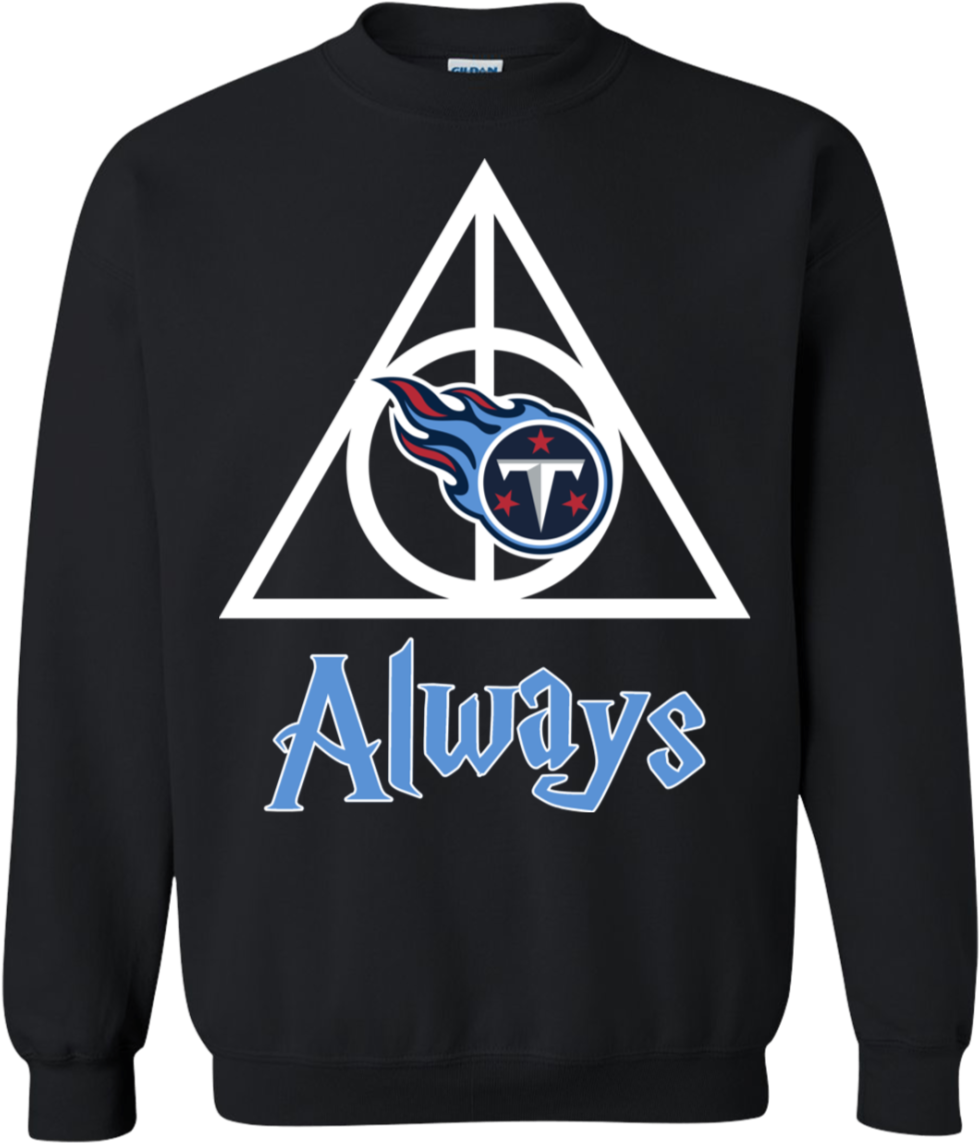 Download Tennessee Titans Harry Potter Deathly Hallows Always Let It Snow Pullover Got Png Image With No Background Pngkey Com