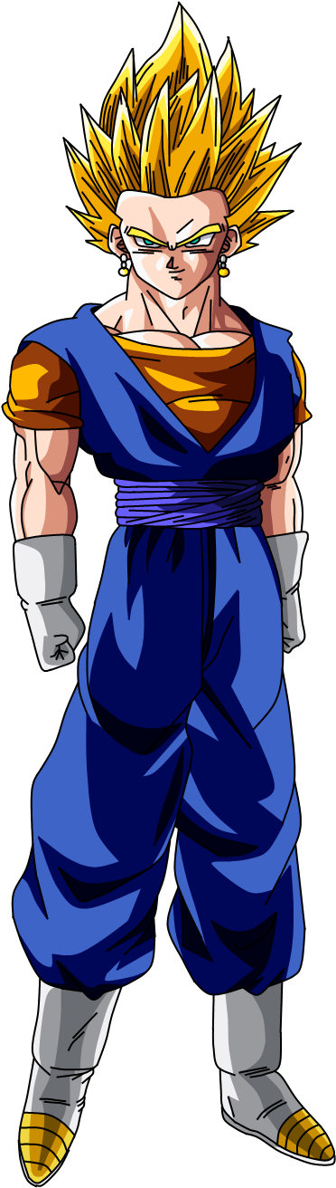 Download Beat Note Vegito - Cartoon PNG Image with No Background ...