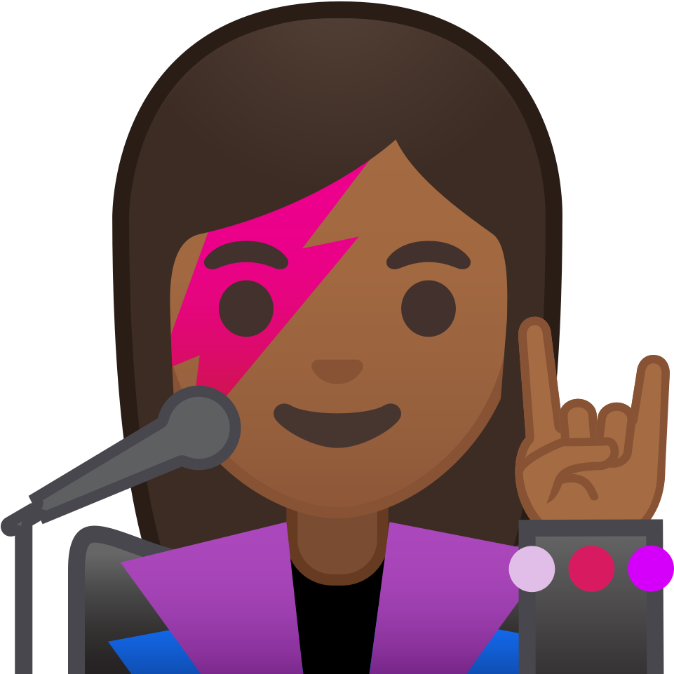 Download Svg Download Png - Singer Emoji (1024x1024), Png Download