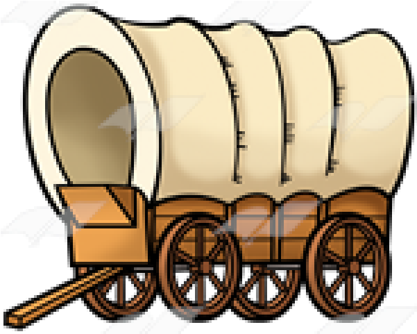 Pioneer Clipart Covered Wagon - Free Transparent PNG Download - PNGkey