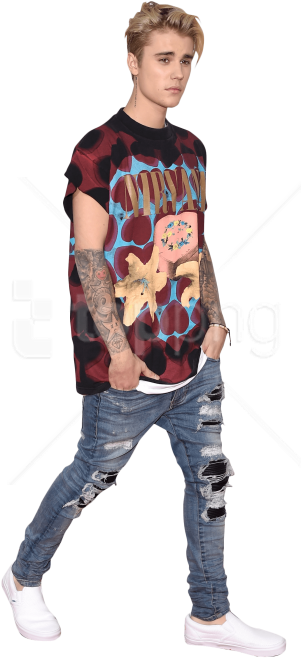 Free Png Justin Bieber Relaxed Png - Pant Shirt Png Hd (480x723), Png Download