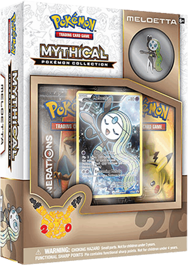 Trading Card Game - Mythical Pokemon Cards (600x600), Png Download