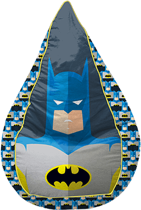 Batman Beanbag Cover - Emblem (600x600), Png Download