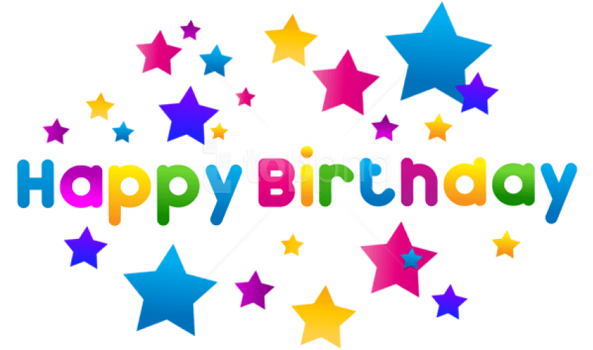 Free Png Download Happy Birthday Text Decor Png Images - Happy Birthday ...