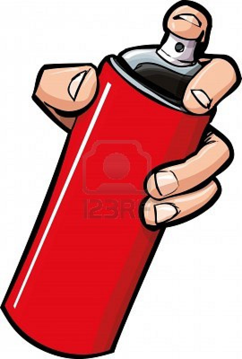 Spraycan - Graffiti Spray Can Clipart - Free Transparent Png Download 