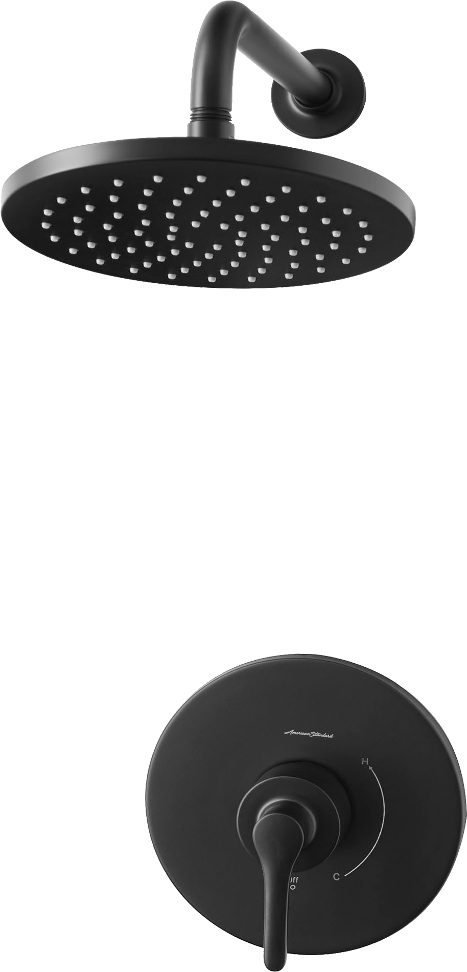 Download Studio S Shower Trim In Matte Black - Shower Head PNG Image with  No Background 