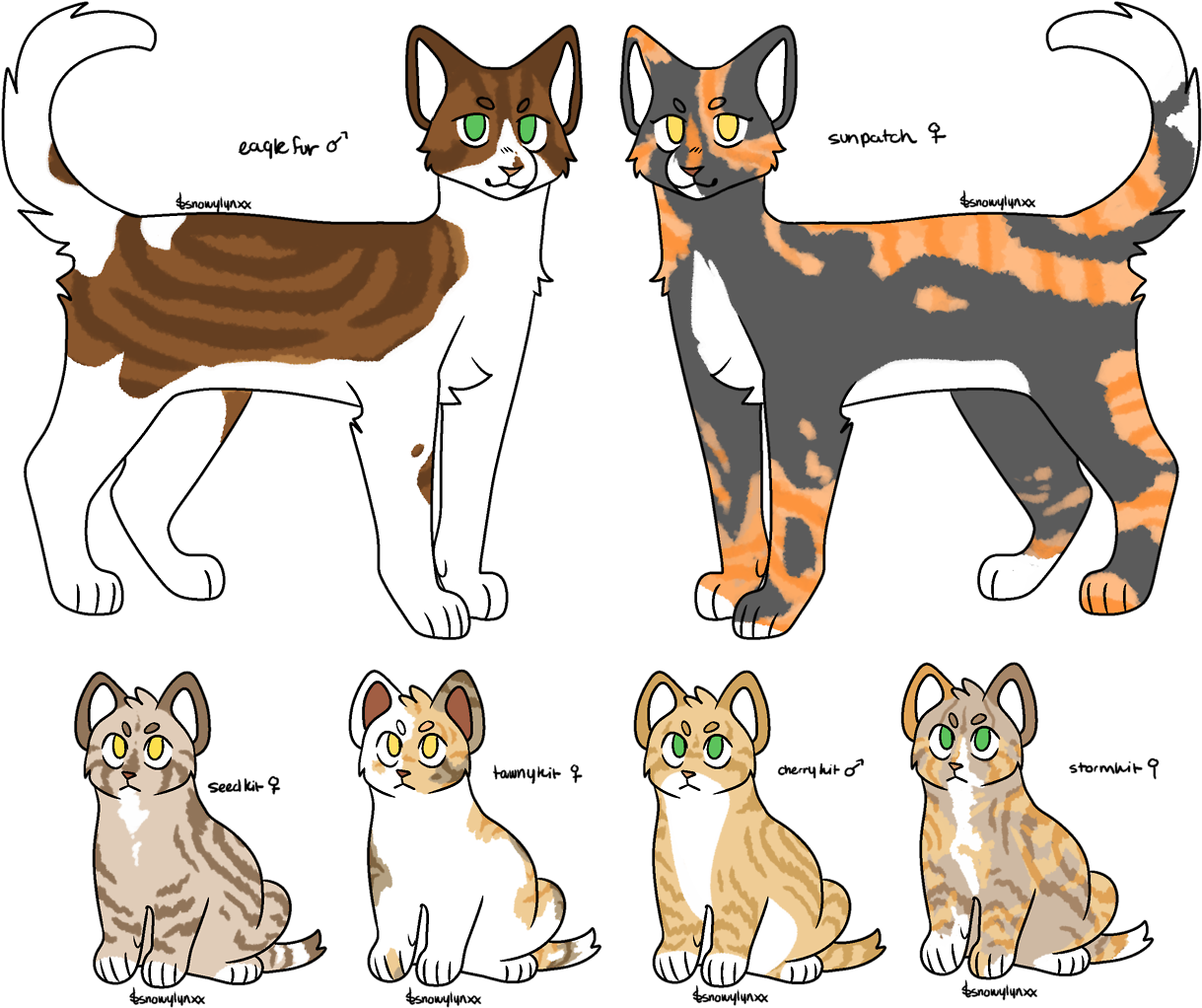 Download Warrior Cats - Warrior Cats Base F2u PNG Image with No ...