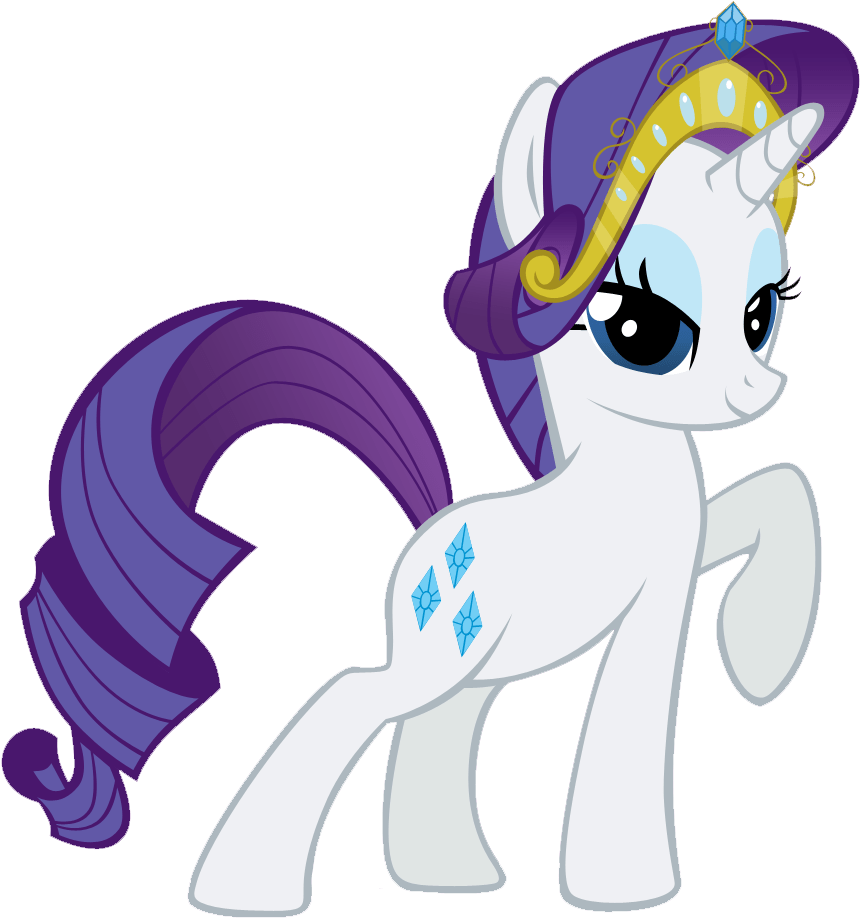 Download Rarity Wearing Little Pony - My Little Pony Rarity With Crown ...