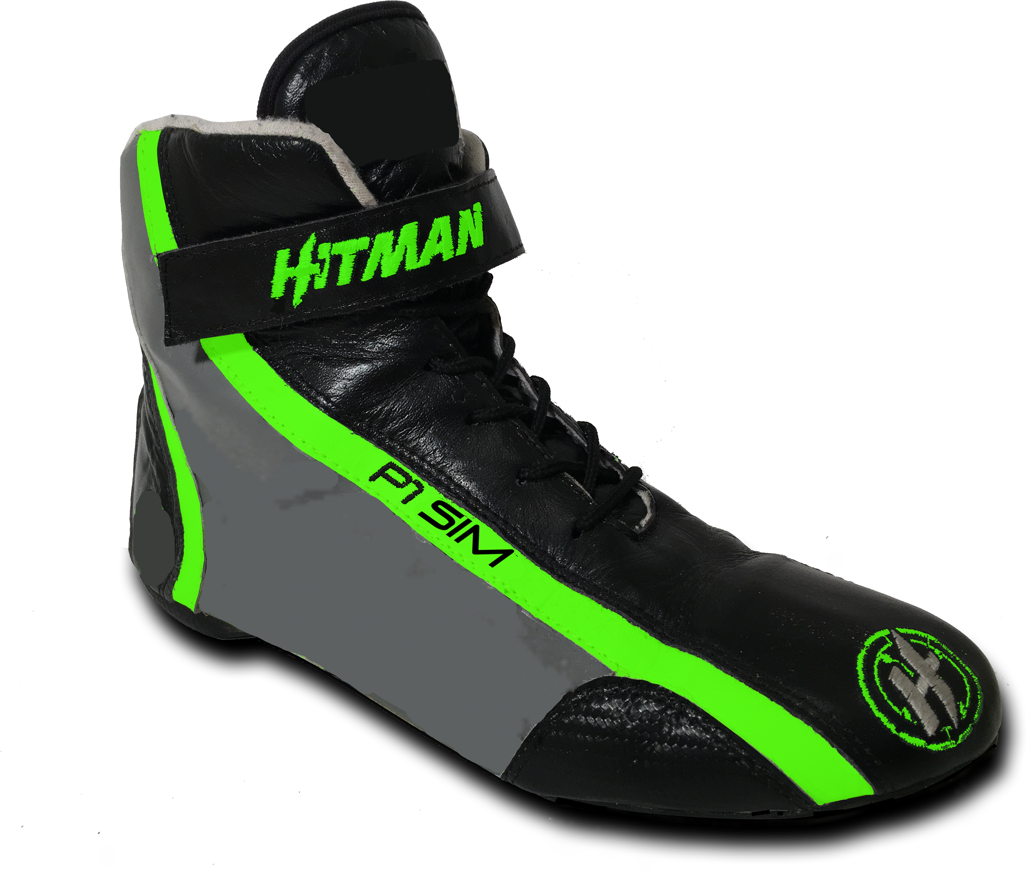 neon green wrestling shoes