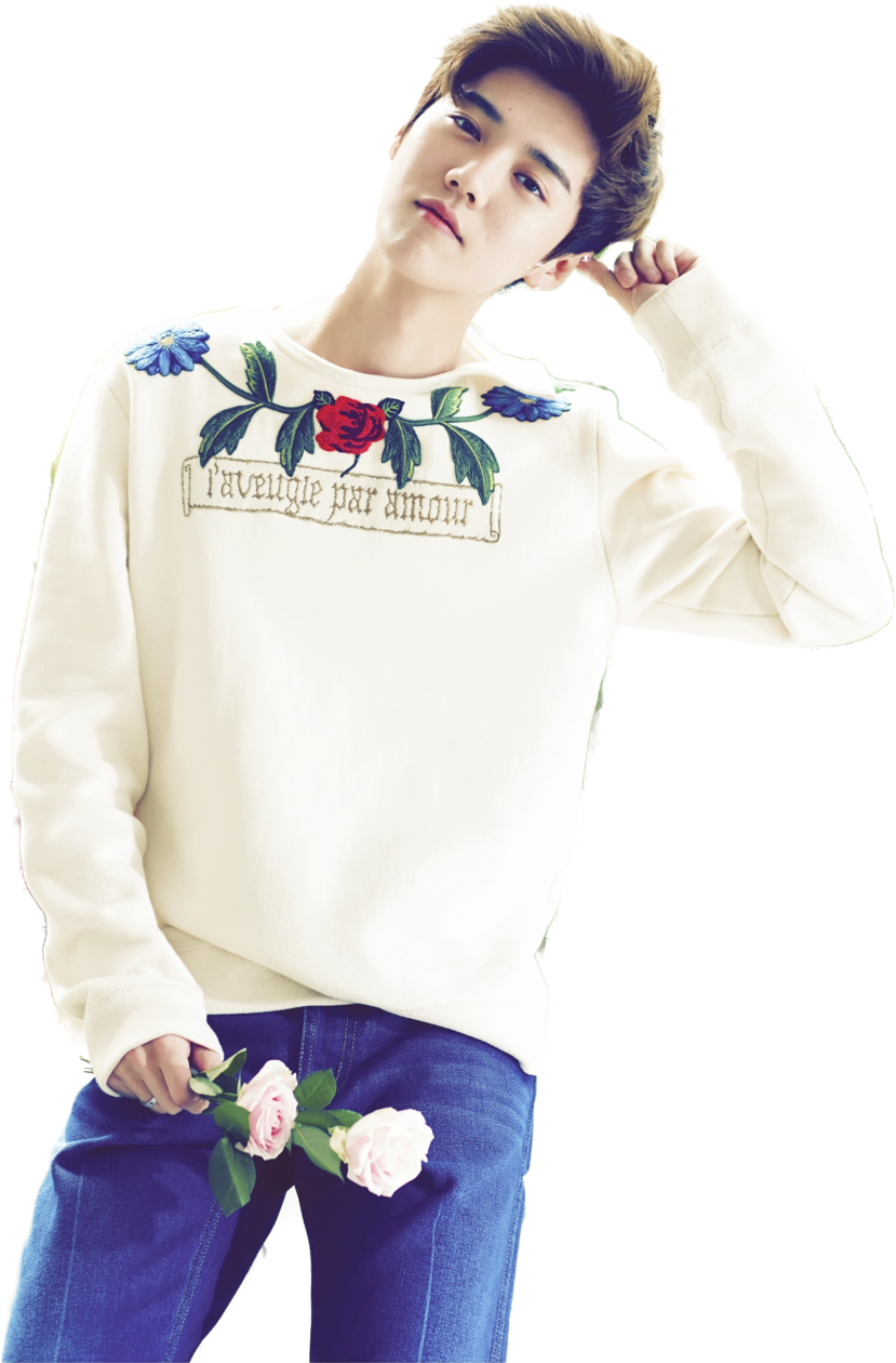 Download Luhan Bazaar Photoshoot Png Image With No Background Pngkey Com