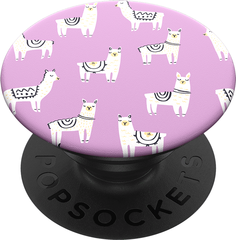 Download Lotsa Llama, Popsockets - Cute Popsockets For Girls PNG Image ...