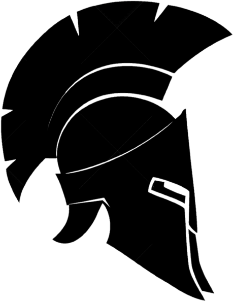 Ares Vector Spartan Helmet Side Banner Library - Spartan Helmet