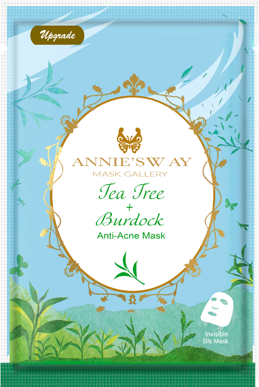 Annie's Way Tea Tree Burdock Anti-acne Mask - Calligraphy (700x933), Png Download