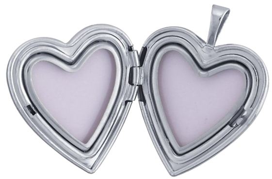 Download Heart Pendant Png Hd Open Heart Locket Silver Png Image With No Background Pngkey Com