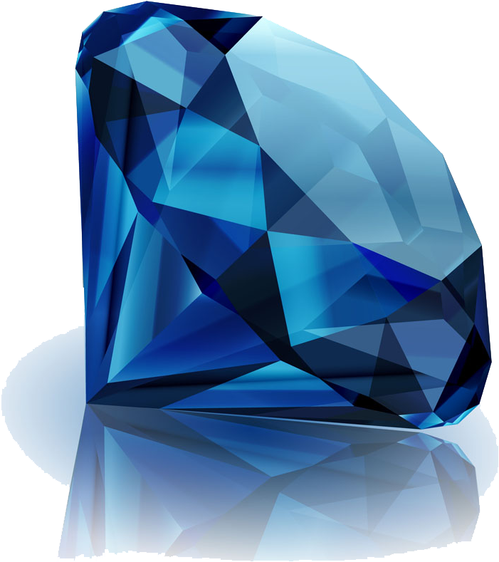 blue diamond clip art