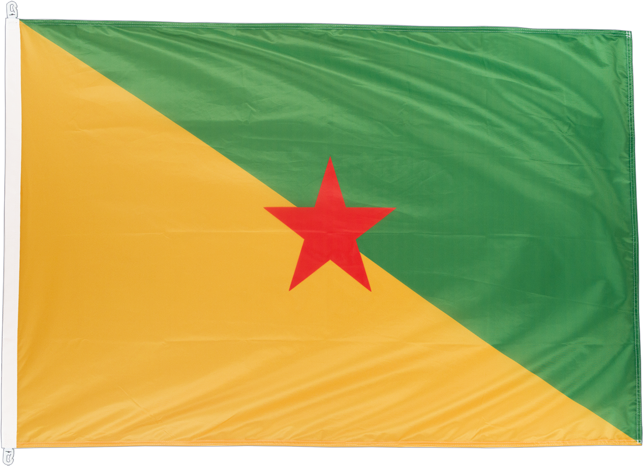 Download French Guiana Flag Pro 100 X 150 Cm - La Guyane Française 