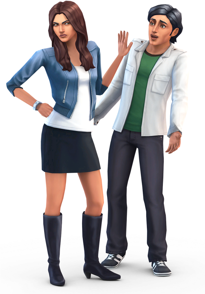 Download For Apple Ios - Sims 4 Sims Transparent PNG Image with No ...