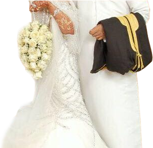 Download In The Muslim Wedding, The Males Are The Cash Earners - Muslim  Marriage Png PNG Image with No Background 