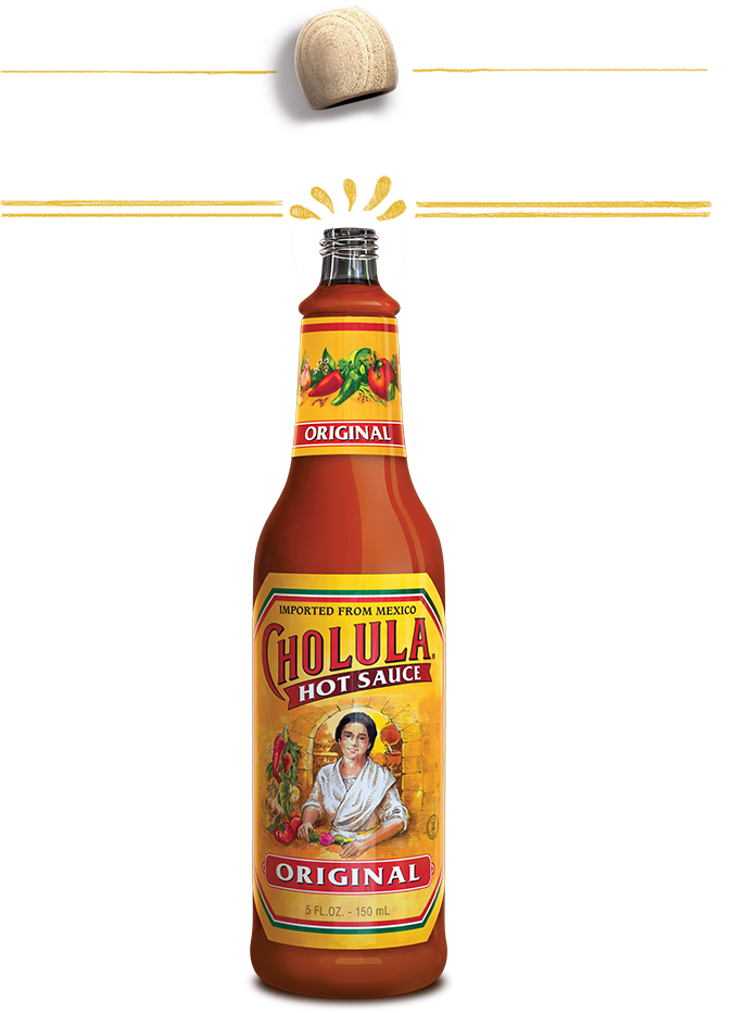 Download Cholula Hot Sauce - Cholula Hot Sauce Label PNG Image with No ...