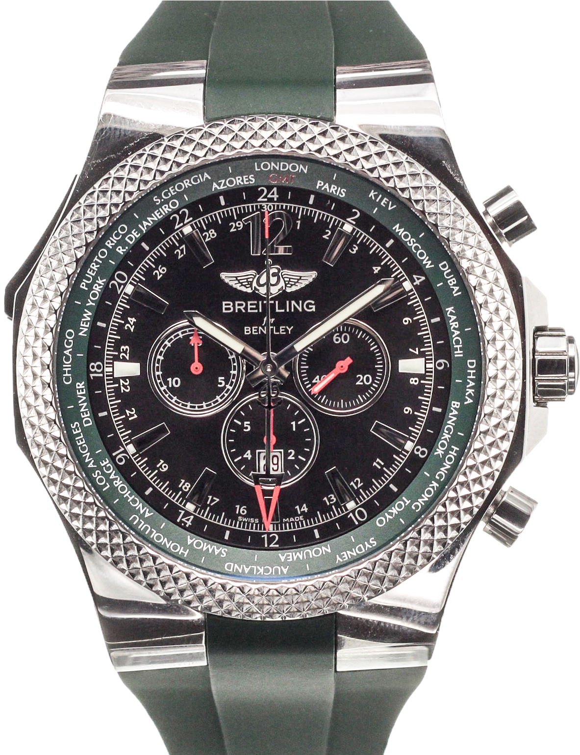 Breitling For Bentley - Analog Watch (1539x1539), Png Download