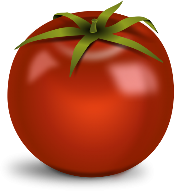 Tomato Clip Art Free Png - Tomato With No Background (624x650), Png Download