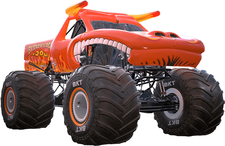 Download Rendering El Toro Loco Monster Truck Png Image With No Background Pngkey Com