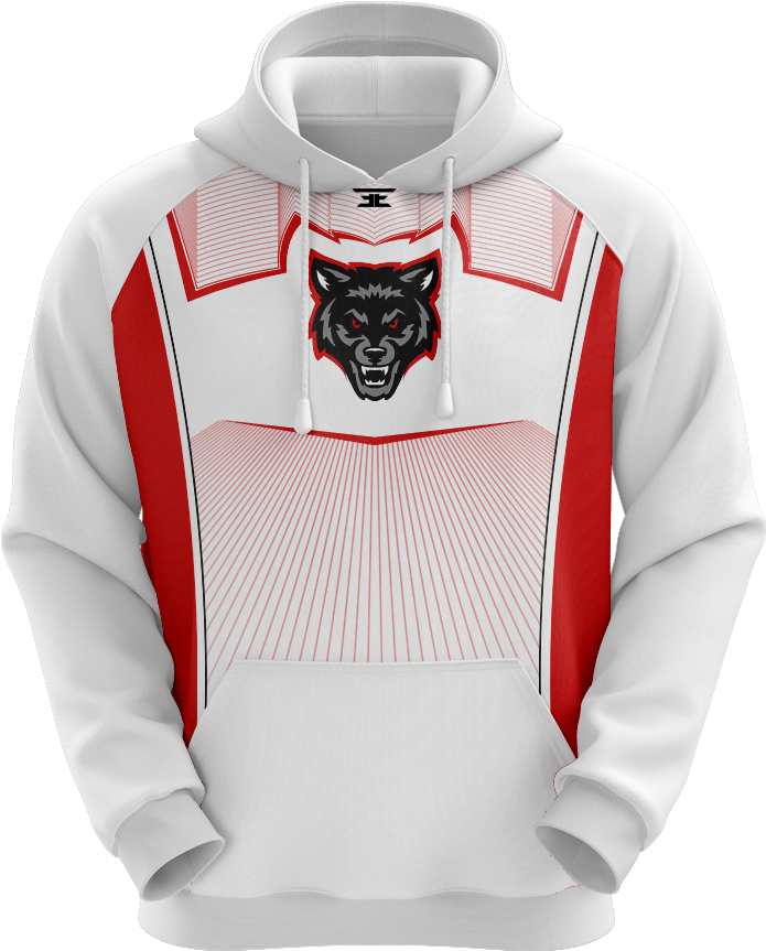 Download The Wolf Pack Pro-hoodie [white] - Sweatshirt PNG Image with ...