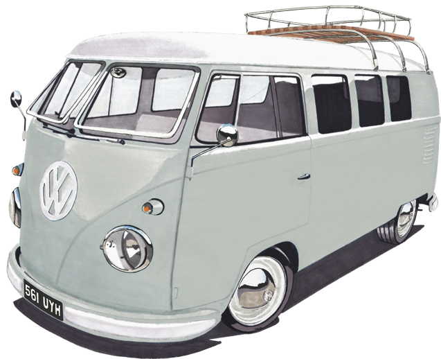 Download Grace - Vw Camper Bus Png PNG Image with No Background ...