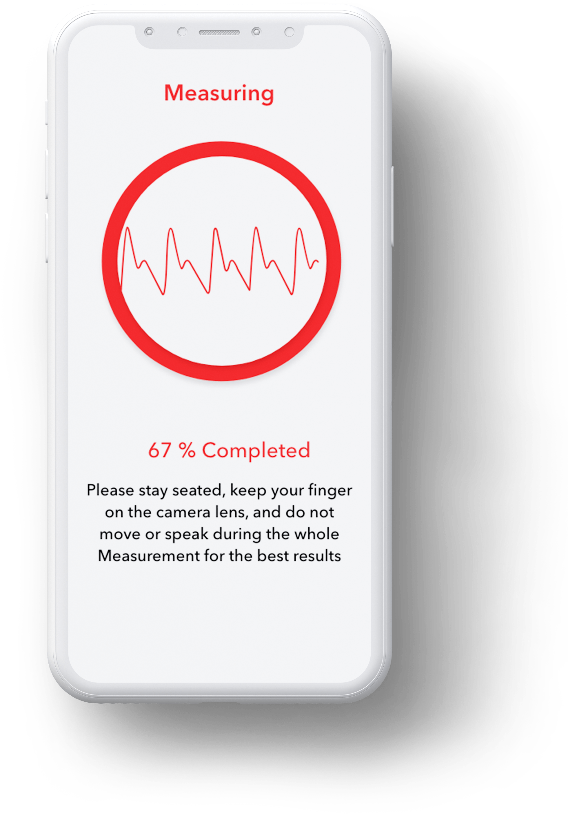 Download Monitor Your Heart Rhythm Using Only A Smartphone PNG Image