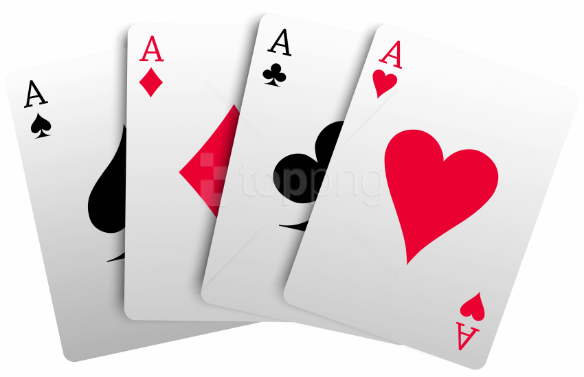 Download Free Png Download 4 Aces Cards Clipart Png Photo Png - 4 Aces ...