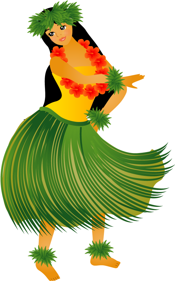 Download Hawaiian Aloha Tropical - Hawaiian Party Vector Png PNG Image ...