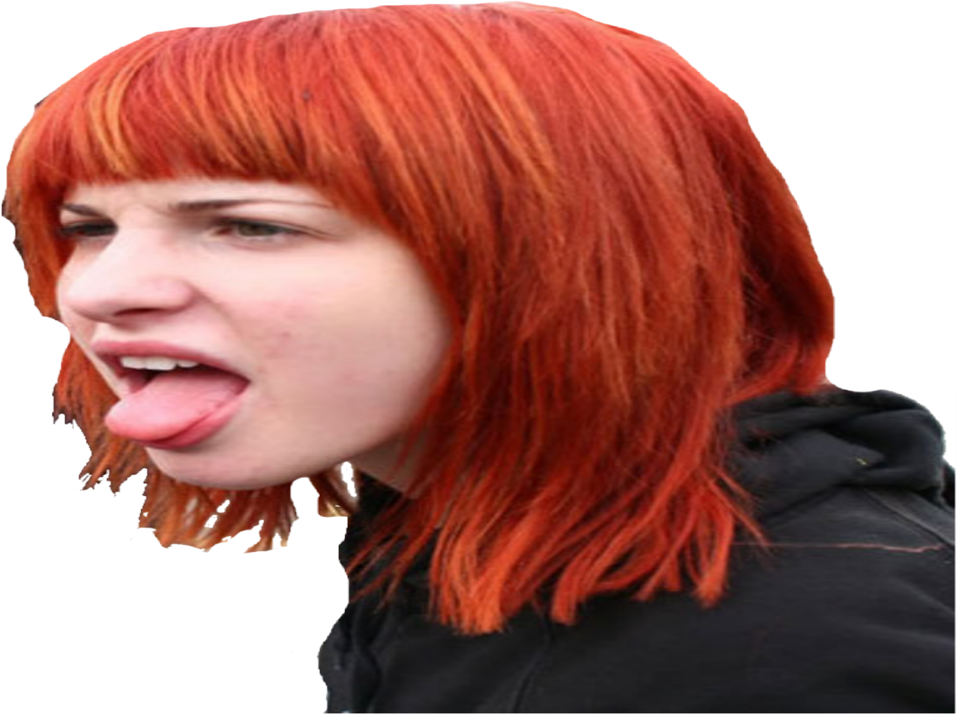 Download Sticker Other Hayley Williams Paramore Red Hair Png