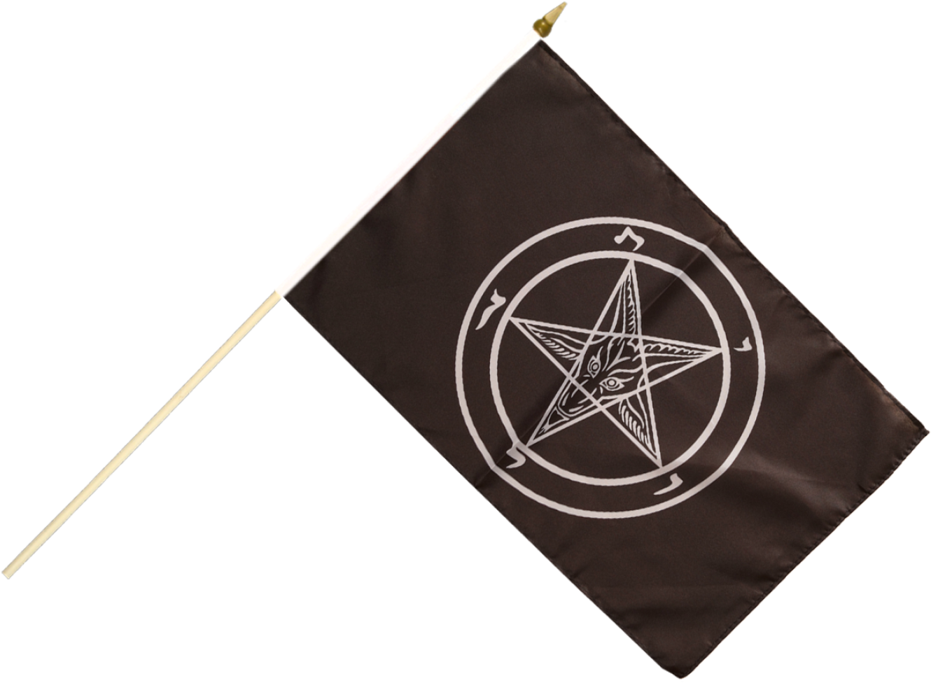 Download Buy Baphomet Church Of Satan Stick Flags At A Fantastic 