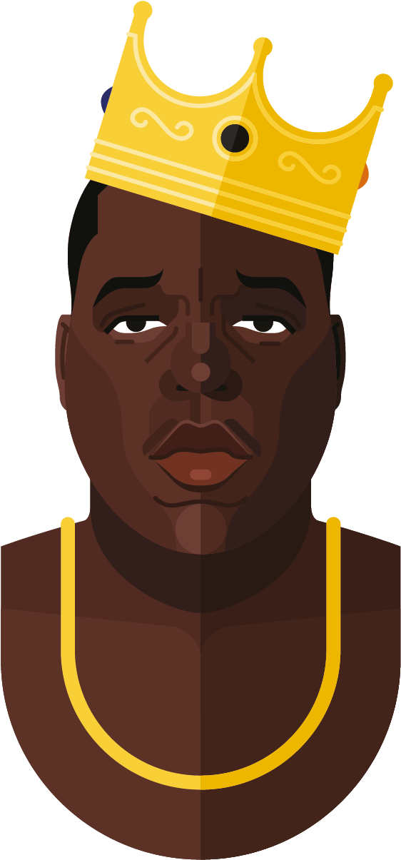 Download Biggie Smalls Poster - Awwwards PNG Image with No Background ...