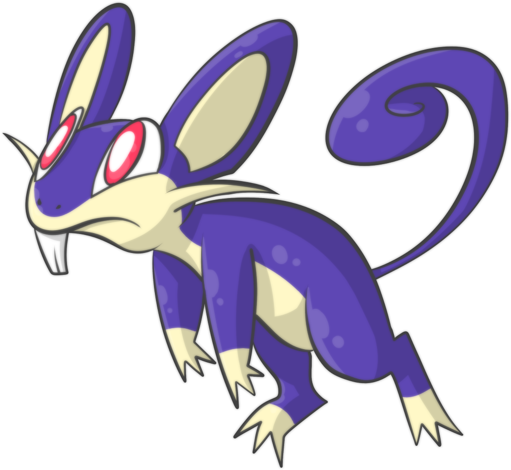 Rattata Png - Cartoon - Free Transparent PNG Download - PNGkey