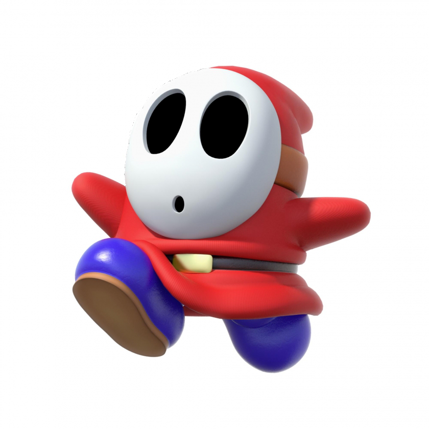 Download Shy Guy Png - Shy Guy Captain Toad PNG Image with No ...