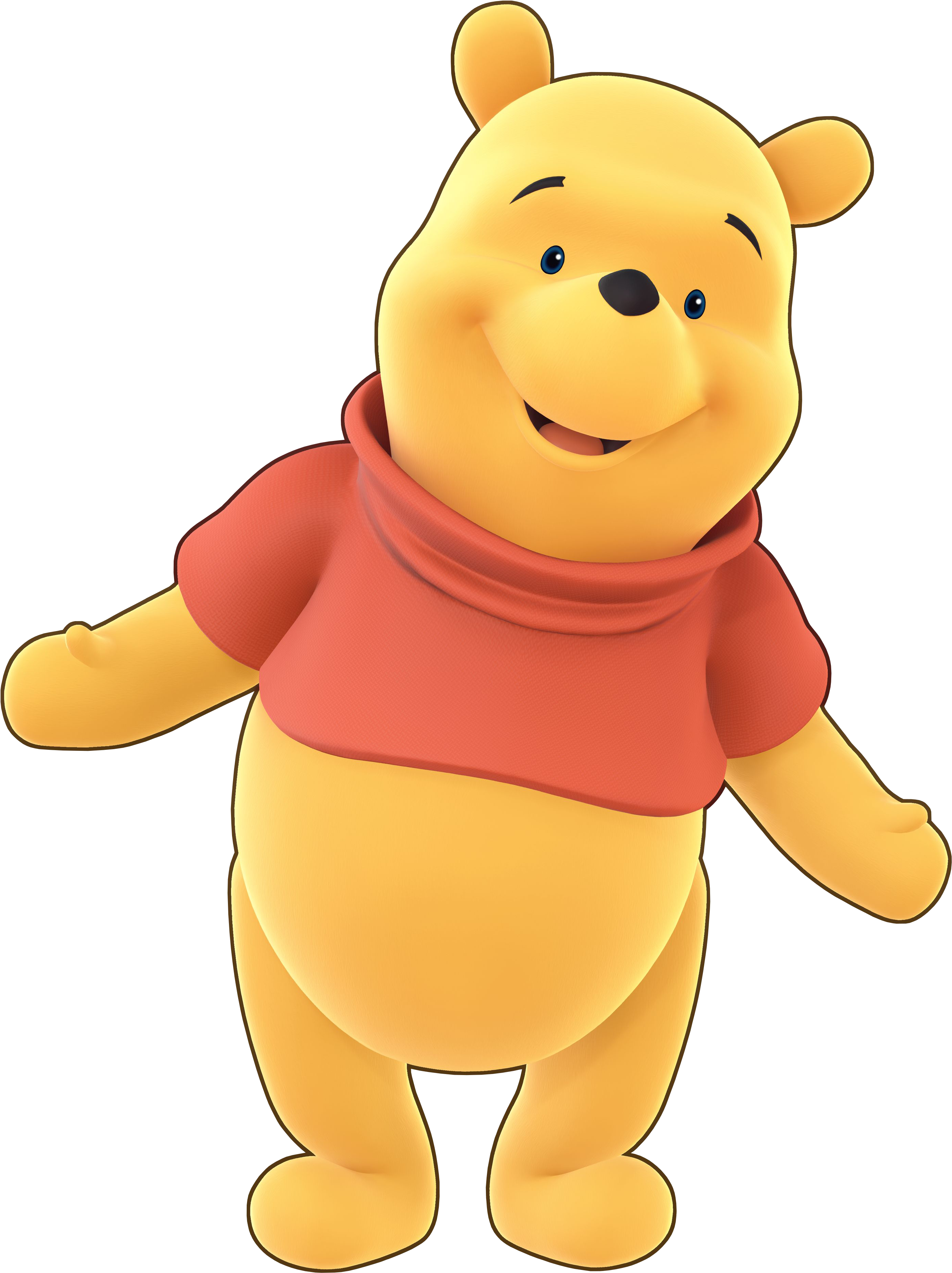 Download Pooh プー さん キングダム ハーツ Png Image With No Background Pngkey Com